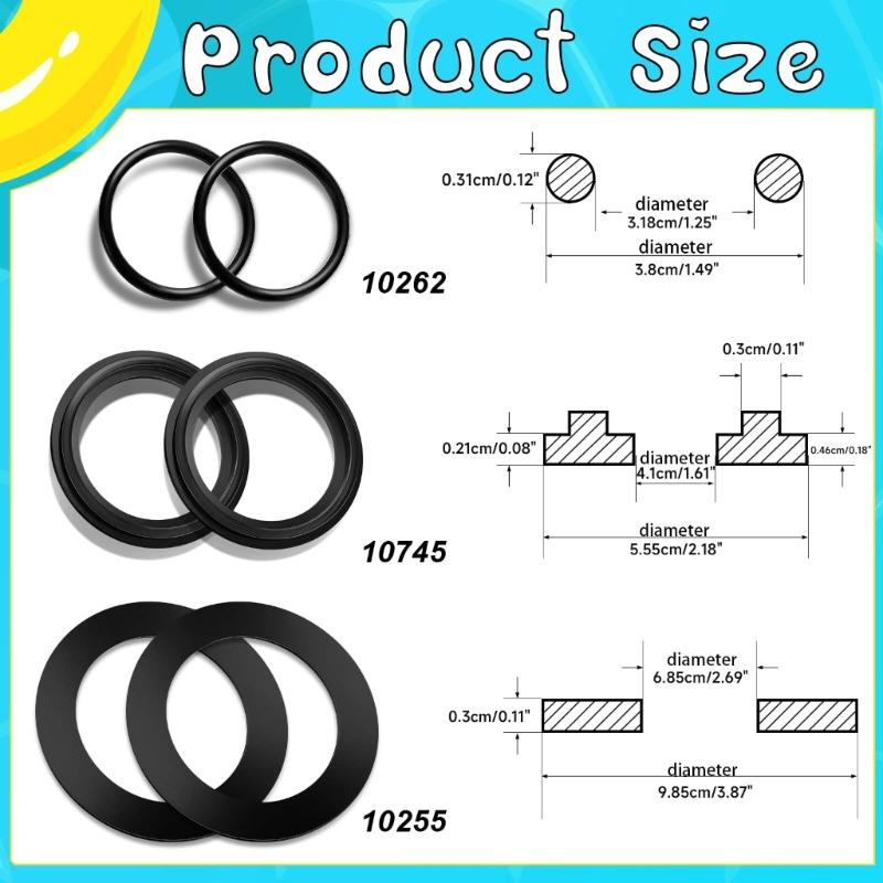 Аксессуар для бассейна Резиновая шайба Резиновые кольца Резиновый материал для Intex