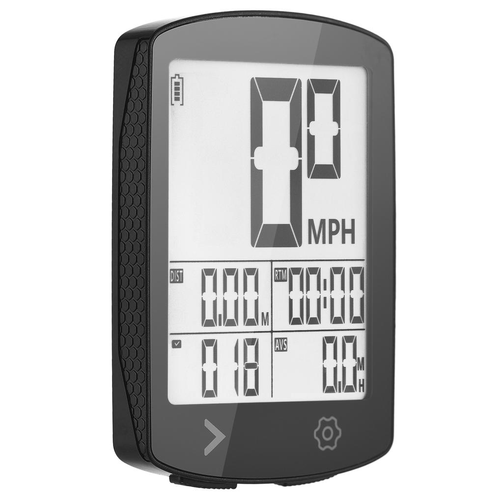 Bike Odometer and Speedometer Wireless Bike Computer High Clear LCD IPX6 Waterproof 30-Hour Battery