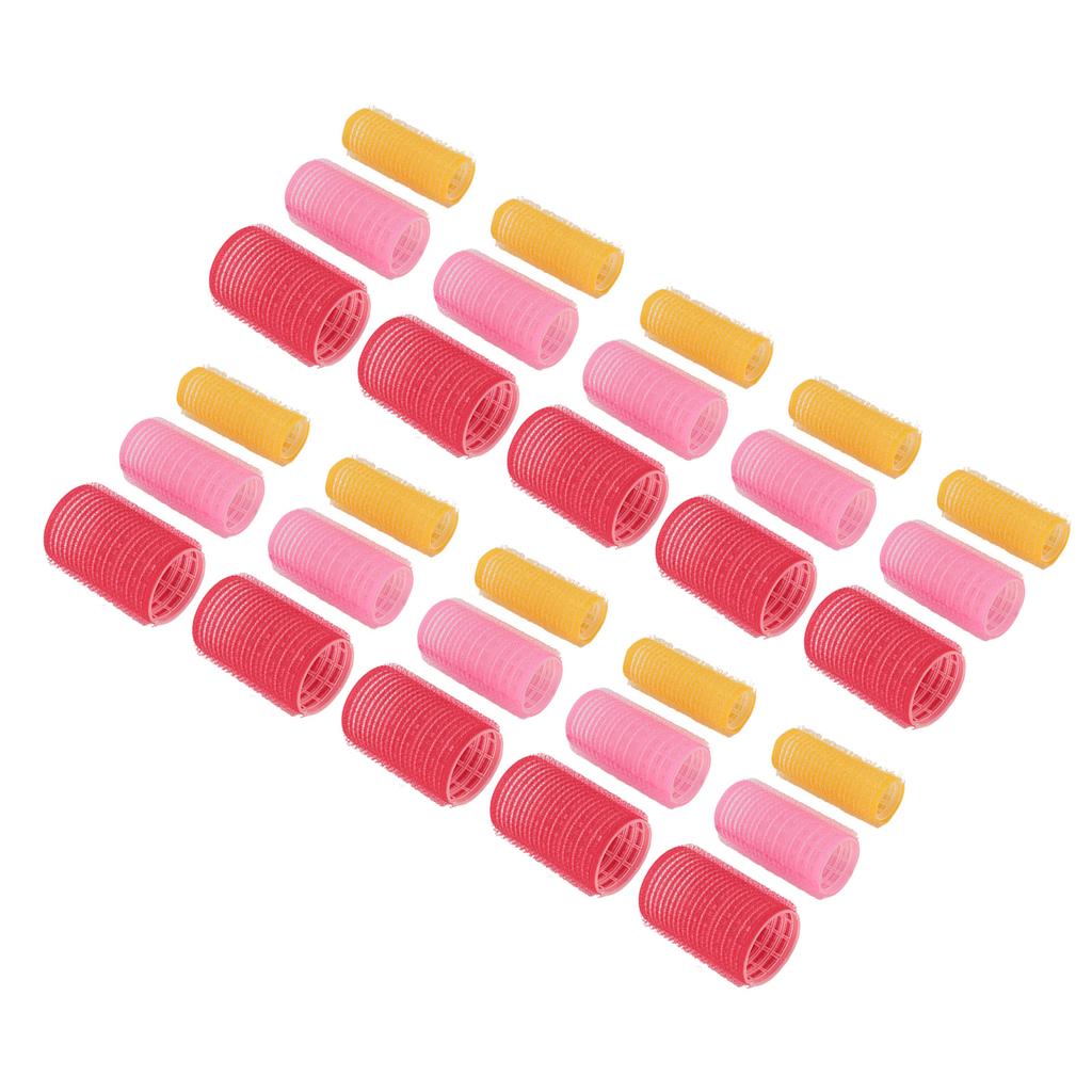 Набор бигуди для волос Самозакрепляющиеся бигуди для завивки волос Без нагрева Ролики для укладки своими руками Инструмент для завивки 10 шт. Большие 10 шт. Средние 10 шт. Маленькие