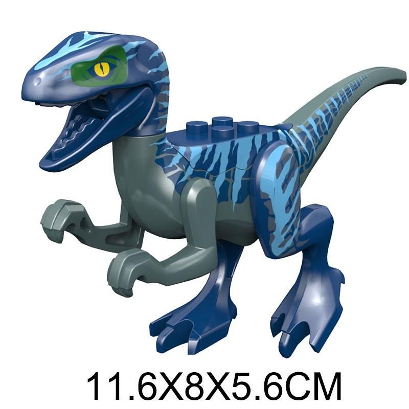 Парк Юрского периода Мир Динозавры Гиросфера Велоцираптор Раптор Блю Чарли Эхо Оуэн Клэр Модель Блоки Фигурка Игрушки Для Детей