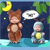 Набор из 6 шт. Милые Мини-Куклы Реборн Игрушки Спящие Малыши с Одеждой и Аксессуарами Идеальный Подарок на День Рождения для Детей Кавайные Куклы-Принцессы