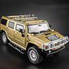 1:18 HUMMER H2 Highway 61 Внедорожник Внедорожный Автомобиль Модель из Литого Металла Alloy Metal Diecast Модный Домашний Настольный Декоративный Элемент Подарки на День Рождения