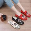 New Antique Hanfu Shoes Retro Embroidered Shoes Old Beijing Embroidered Cloth Shoes Social Shoes Net Red Shoes