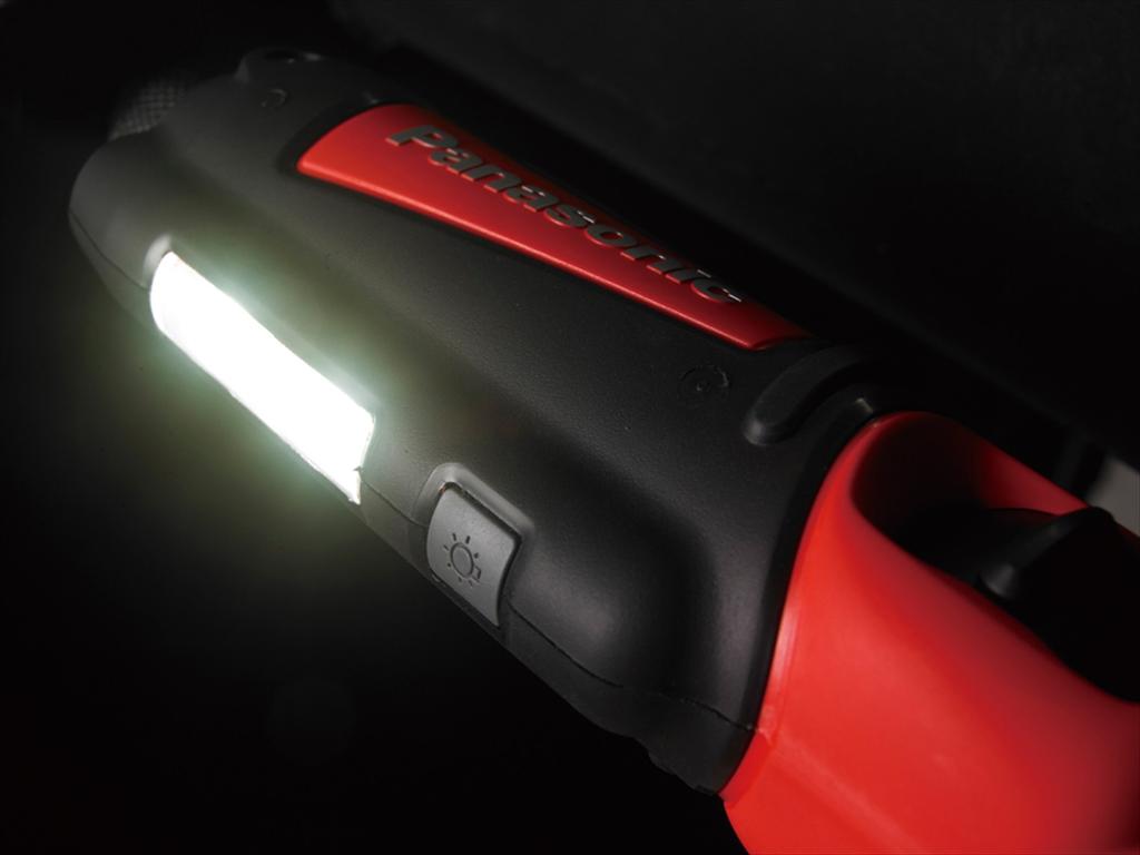 Аккумуляторный ударный шуруповерт Panasonic Charging Stick x Крутящий момент Широкий луч Светодиодная подсветка Черный 7,2 В (1.5Ач 2/зарядное устройство/чехол в комплекте) 25Н·м EZ7521LA2S-B