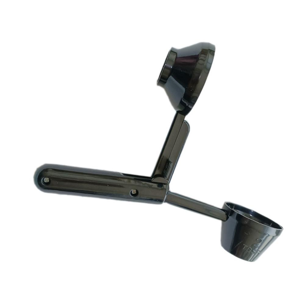 Пластиковая кофейная ложка Черная кофейная ложка-фильтр Кофейные аксессуары Совок и воронка для домашнего использования