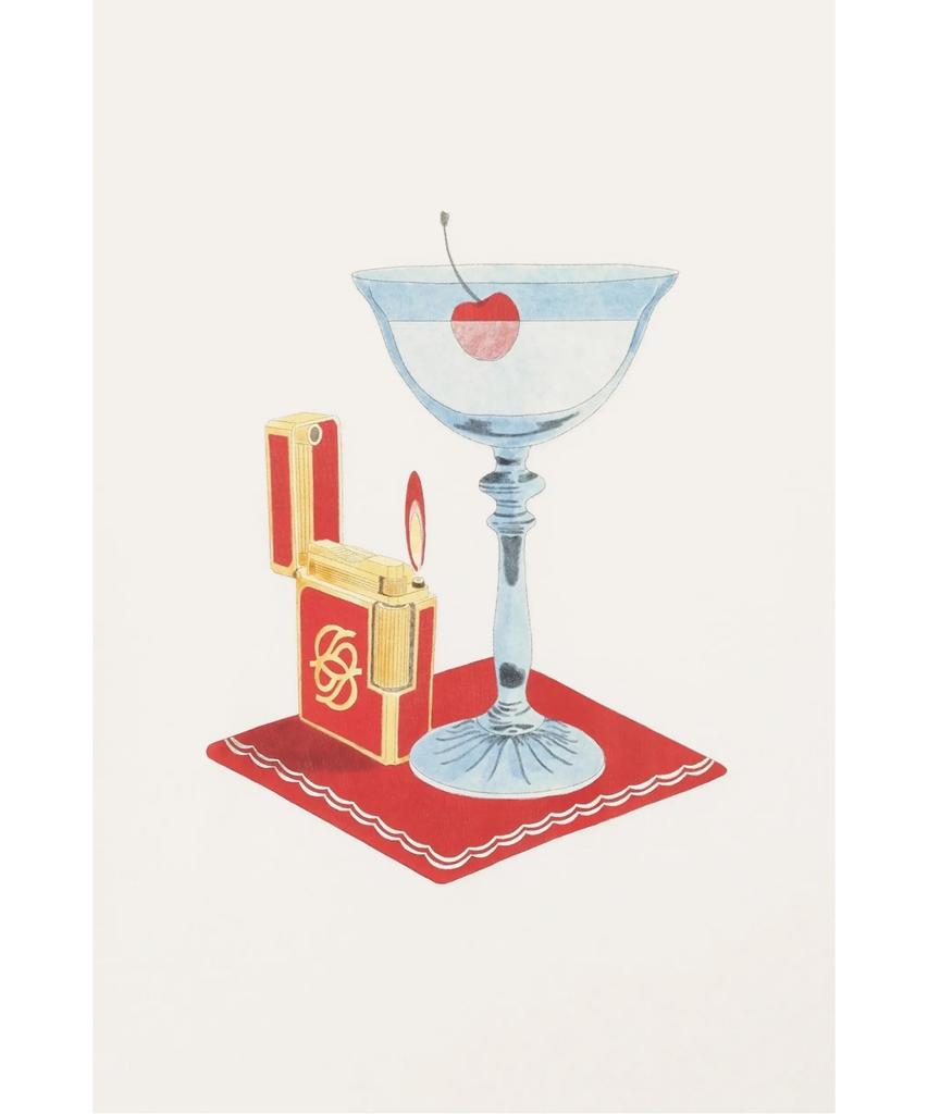 DROLE DE MONSIEUR Футболка с принтом коктейлей Cocktail D0Tcs26201Whm