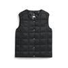 TAION Button Inner Down Vest Women's V-Neck (TAION-W001)
