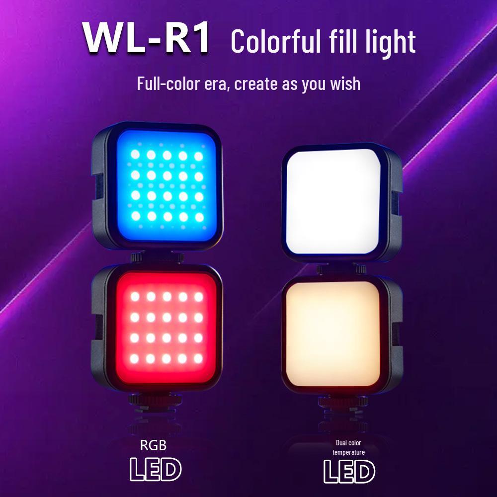 Портативная RGB кольцевая лампа для фотосъемки с регулируемой теплой/холодной настройкой