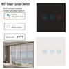 Шторный выключатель WiFi с рисунком 'Graffiti' с мобильным пультом, таймером, голосовым управлением Alexa и Google