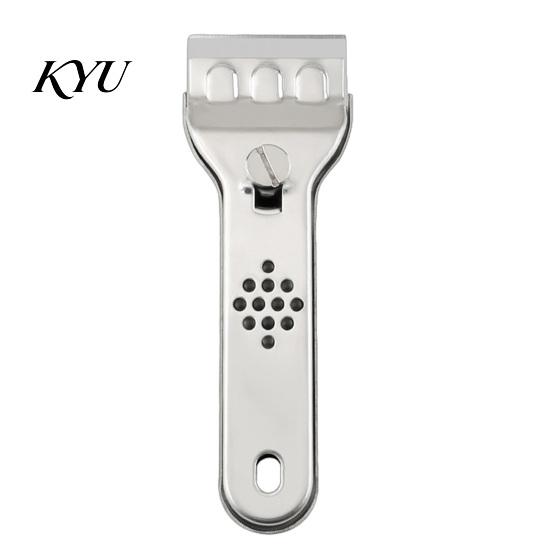 Wallpaper Removal Scraper Cleaning Spatula with Replaceable Blade, Multi Surface Stainless Steel Paint Tool Scraper, Multifunction for Glass
