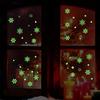 Christmass Nowflake Luminous Removable Wall Window Stickers Art Decals Home Shop