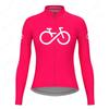 Autumn Long Sleeves Cycling Jerseys Breathable Quick Dry Bicycle Jersey Womens Outdoor Sport Mountain Road Bike Cycling Clothing