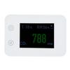 2.8in Air Quality Detector Infrared Induction Digital CO2 PM2.5 Tester USB Charging White