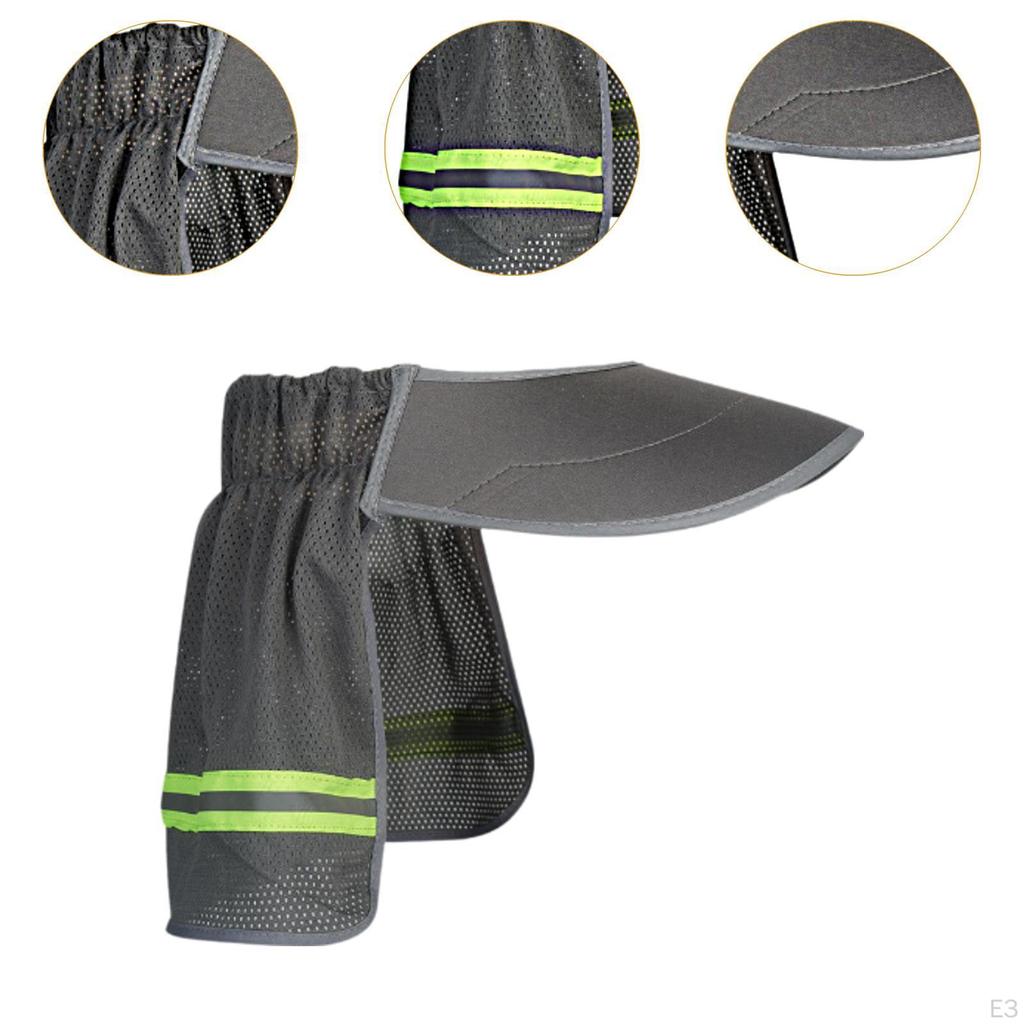 Construction Helmet Visor with Sun Protection for Hard Hat Accessories