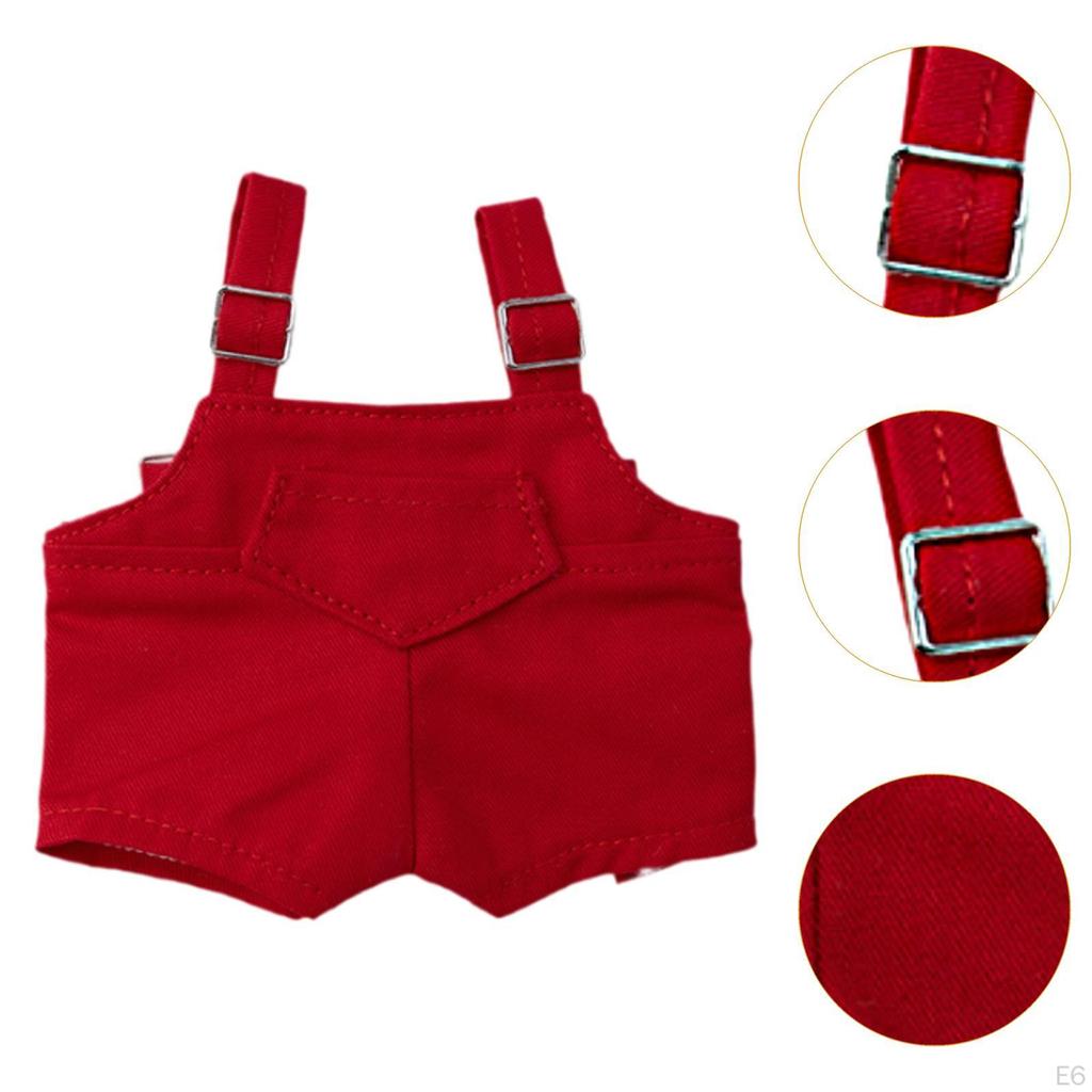 15см 17см плюшевая кукольная одежда стильные штаны комбинезон аксессуары DIY мультфильм одеваются