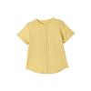 Deesha Girls' Ribbed Knit Short Sleeve T-Shirt