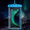Waterproof Phone Pouch Drift Diving Swimming Bag Underwater Dry Bag Case Cover For Phone Water Sports Beach Pool Skiing 6 Inch