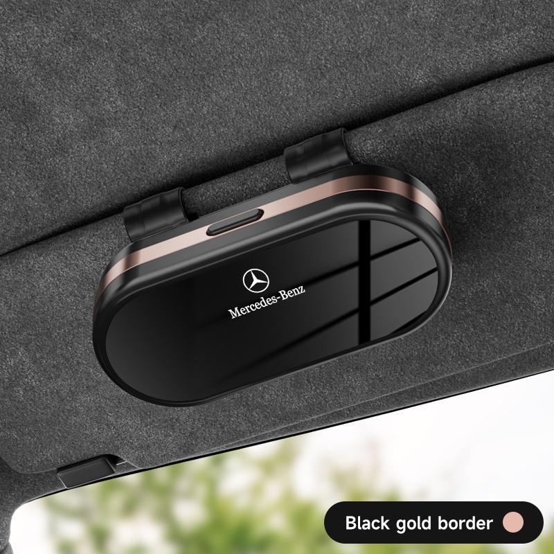 ULA5 Car Visor Sunglasses Car Glasses Case Glasses Clip Box Accessories For Mercedes-Benz GLC X253 X254 C-Class W205 W206 A-Class W17