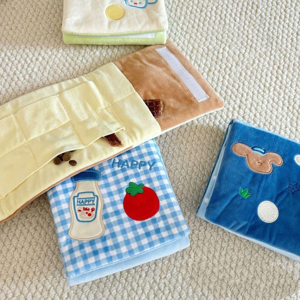 Складные игрушки для прятания еды для собак в форме кошельков, игрушки для питомцев в прятки, пищащие игрушки для собак для щенков и кошек