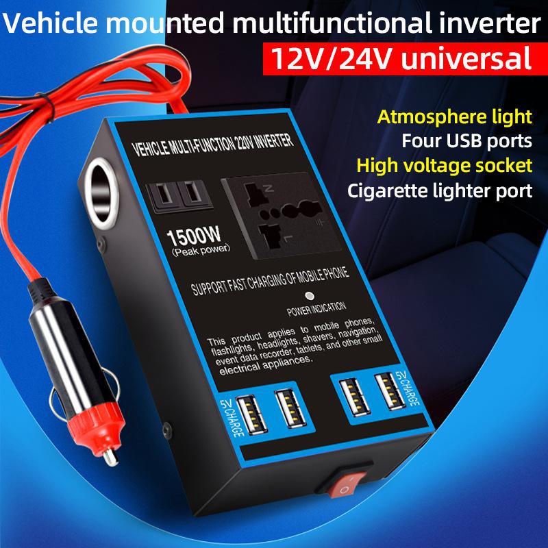High-Power 12V/24V To 220V Car Inverter & Charger Transformer
