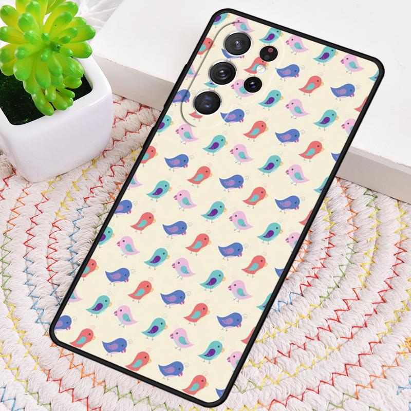 Яркий чехол с попугаями для Samsung Galaxy note 10 pro S26 Ultra S23 S24 FE S25 S21 S22 PLUS ударопрочный