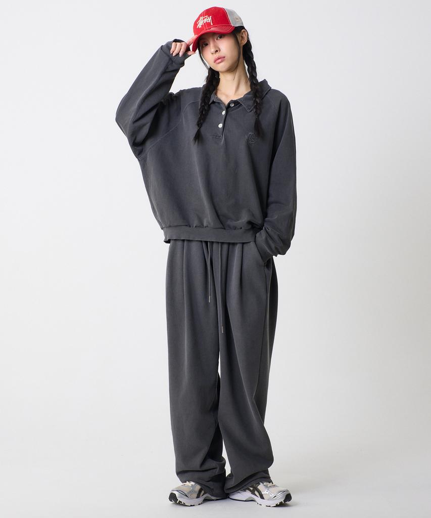 UNKNOWN PLANET [Set] Daily Pigment Sweat Set-Up Charcoal
