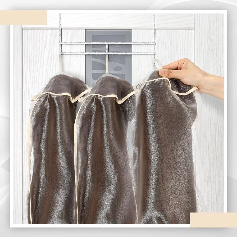 Drawstring Closure Wig Bag Adjustable Wig Dust Covers Dust Bag Wig Protection