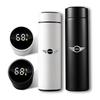 XPOXF1 500ml Smart LED Temperature Display Car Portable Thermos Cup car supplies For BMW Mini Cooper R56 R50 R53 F56 R60 2011 2012 2013