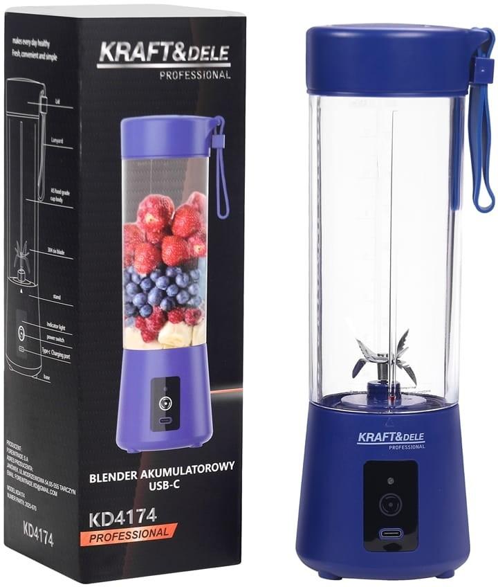 USB-C battery blender 400ml / 2x3000mAh KD4174