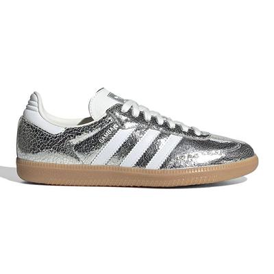 Adidas Originals SAMBA OG W Металлик серебристый Обувь Samba Размер, Женская, 24.0см (Серебряный (JR0035))