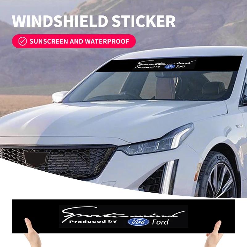 Автомобильная наклейка для заднего стекла, лобового стекла, кузова, водонепроницаемое украшение для Ford ST FOCUS 2 3 Mondeo Fiesta Kuga MK2 MK3 MK4