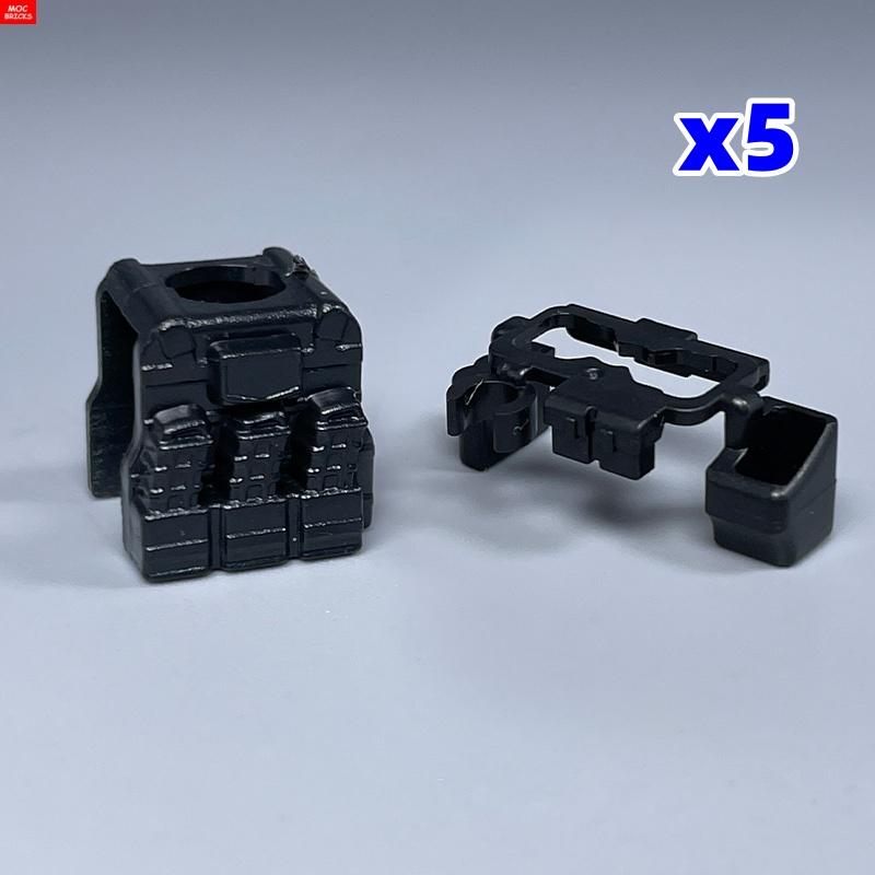 Кирпичи MOC Фигурка 4 см Тело Одежда Пояс 27145 SWAT Образовательные Строительные Блоки Куклы DIY Игрушки Для Детей Рождественские Подарки