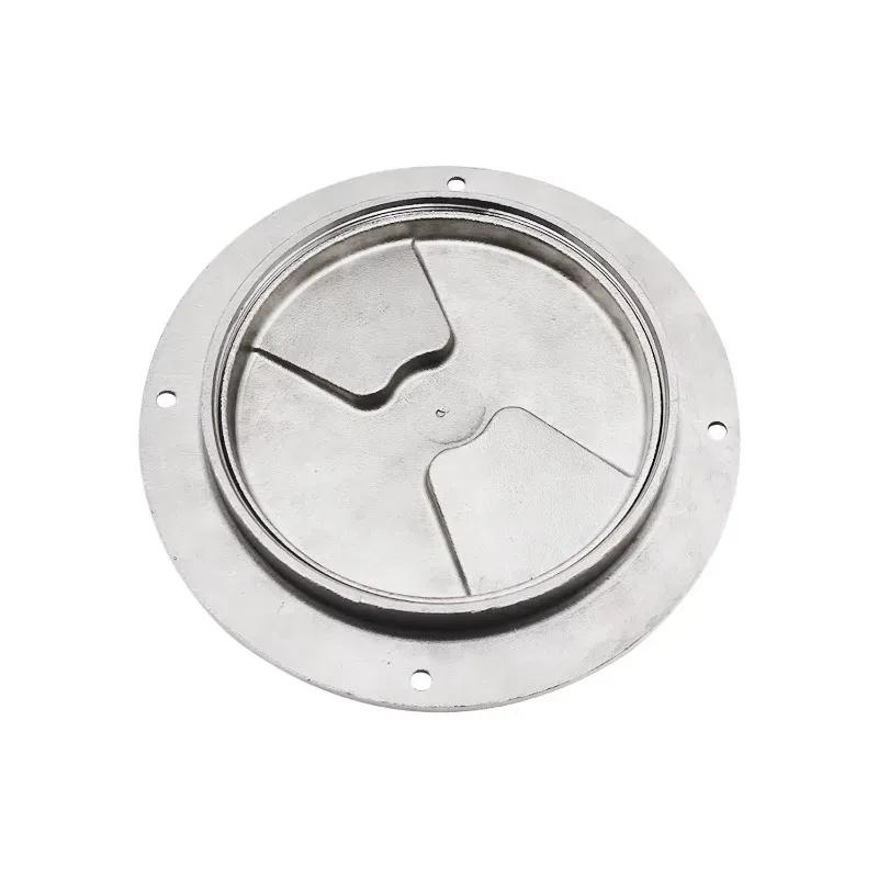 3/4/5/6 Inch Marine Floor Access Panel Hatch 316 Boat Stainless Steel Boat Round Disc Deck Inspection Plate Hatch Kayak