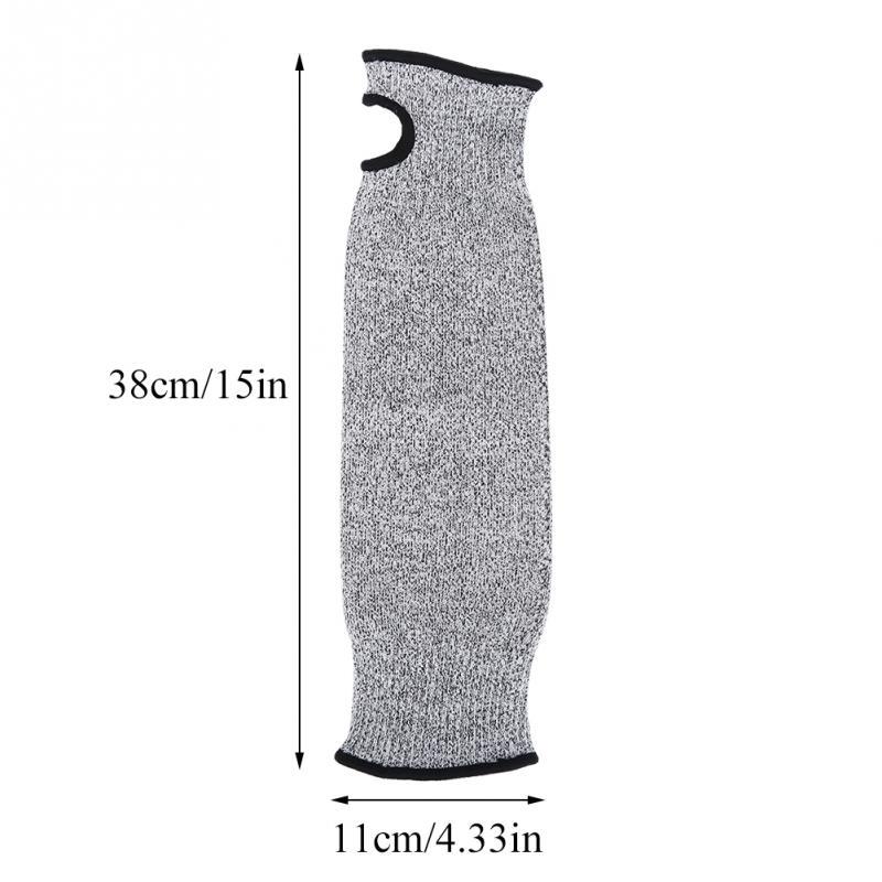 Cut Resistant Protective Arm Sleeve Wrist Guard Glove for Clambing Hunting