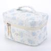 Women Travel Cosmetic Bag Large Capacity Quilted Cosmetic Organizer Bag Aesthetic Cosmetic Holder Bag Soft for Outdoor Travel