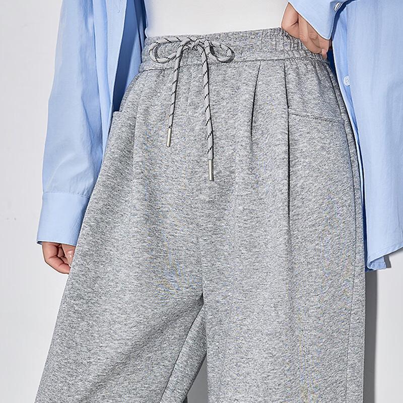 JEANSWEST Women's Relaxed Wide-Leg Straight-Fit Casual Pants