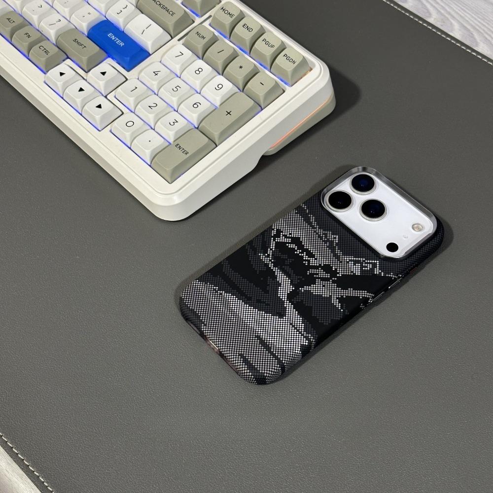 Абстрактные Горы Реки Магнитный Чехол для iPhone 17 16 15 Pro Max Магниты Задняя Крышка Кольцо для Камеры Полное Кольцо Жесткий PC Чехол для Телефона