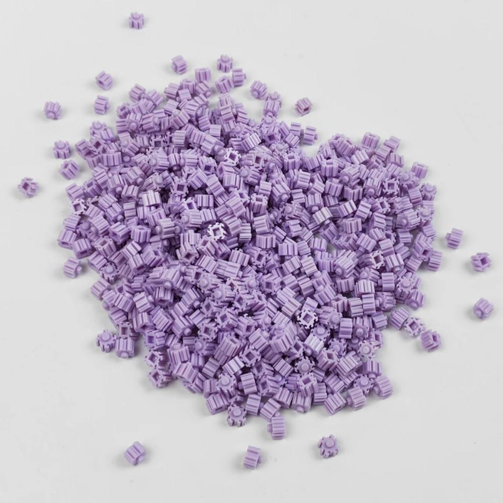 1000pcs 6*6mm Pixel Art Puzzle Micro Diamond Building Blocks DIY 3D Small Brick For Children's Toy Educational Kids