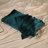 Faux Silk Pillowcase Glossy Cooling Pillow Cover Standard Size 20" X 26" Solid Color Smooth Pillow Cover for Hair And Skin