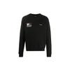 Свитшот OFF WHITE с принтом Ангела Караваджо Мужской Черный OMBA025E20FLE0051010