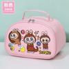 Labubu утолщенная алюминиевая фольга сумка для бэнто сумка для ланч-бокса для студентов большая вместимость ручная термосумка