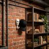 2pc Gothic-style skull hooks, bathroom towel rack, entrance key rack, bedroom door storage hook, Halloween punk-style decoration