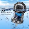 40m Waterproof PC Case Underwater Housing Diving Shells Protective Cover for 360 X3 Action Camera Replacement Accessory