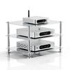 FiiO Modular Racking Desktop HiFi Equipment Shelf, Split Rack for CD Player, DAC and Amplifier