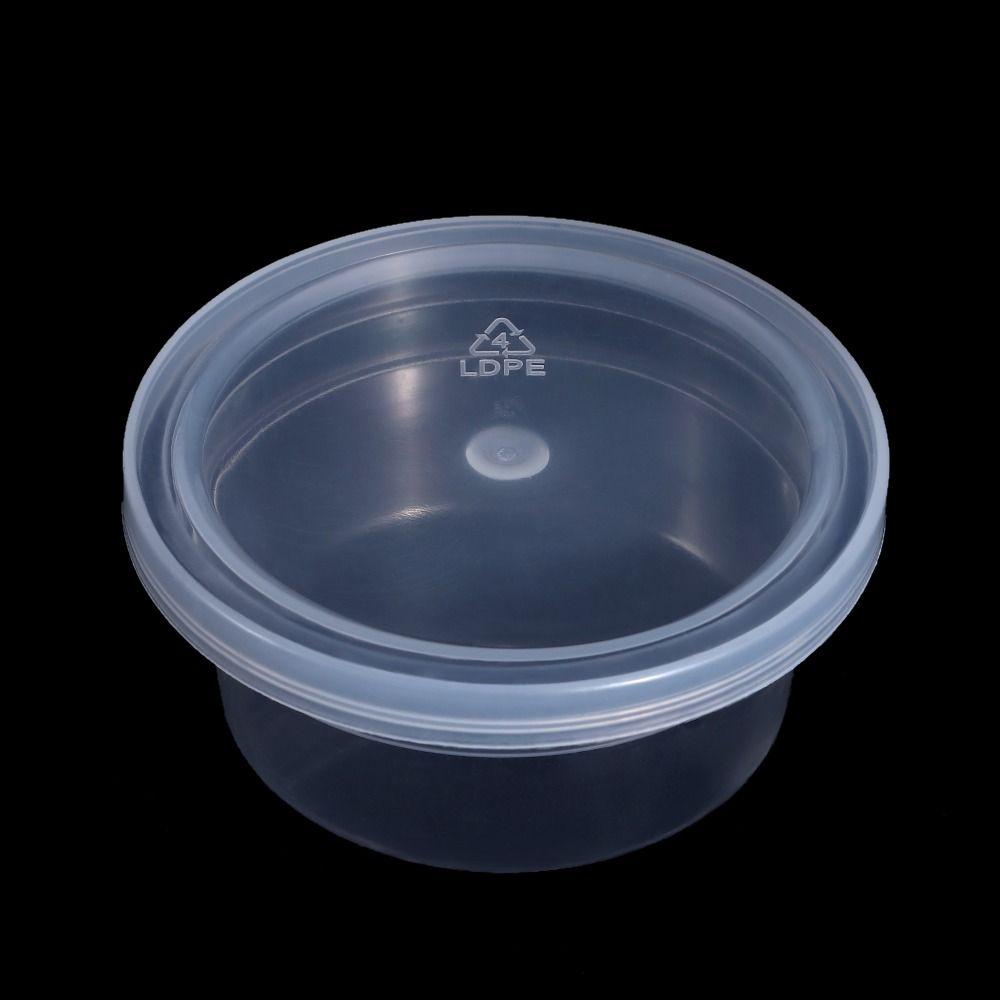 3/20PCS Home Plastic Bin Sundries Box Foam Container Ball Cup Clay Storage With Lids