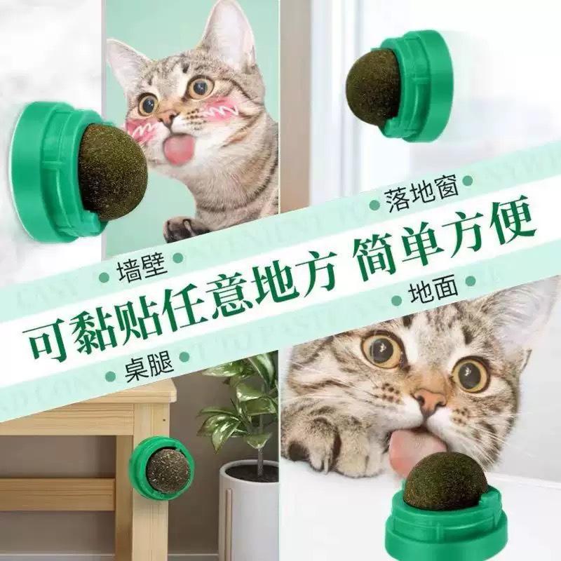Rotating Catnip Ball Toy – Self-Play, Teething, and Boredom Relief for Cats