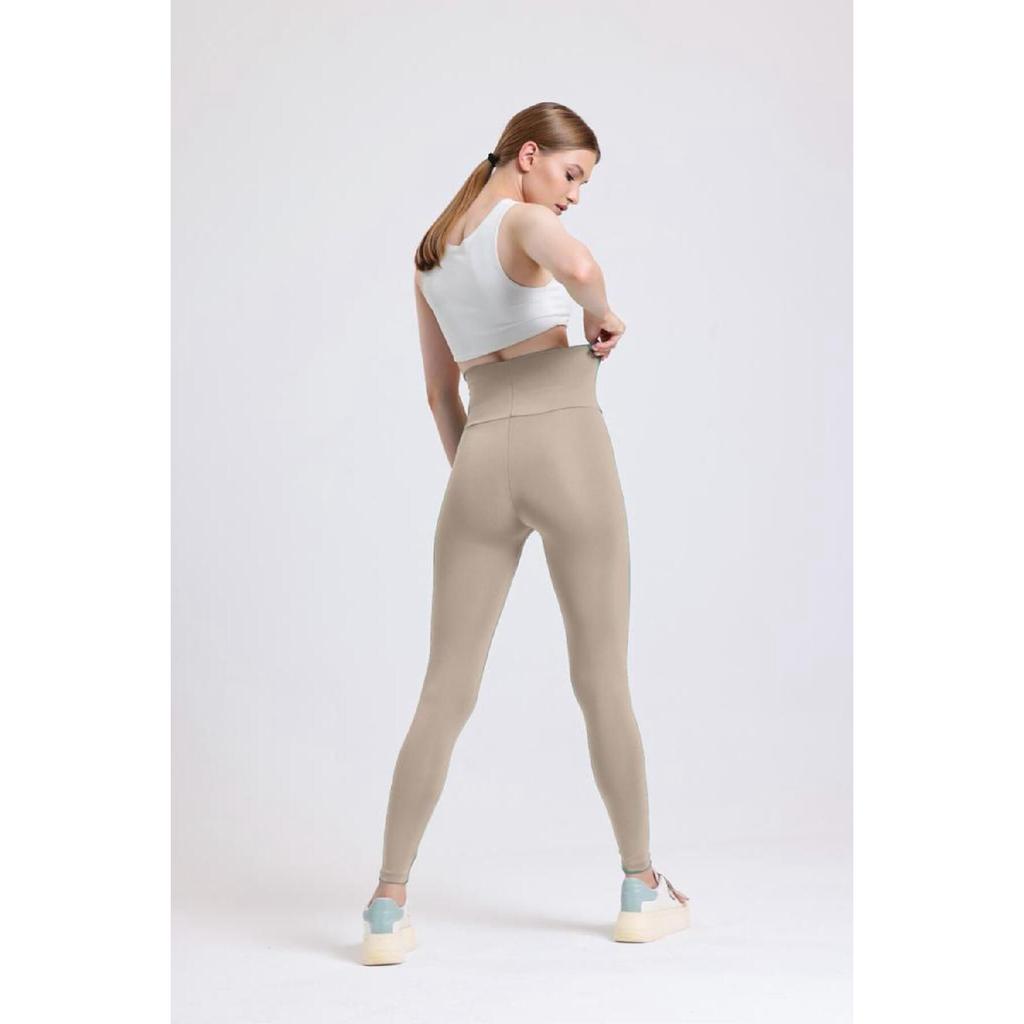 Navy Blue Cross Belt Push-up Slimming High Waist 1 Size Slimming Tights