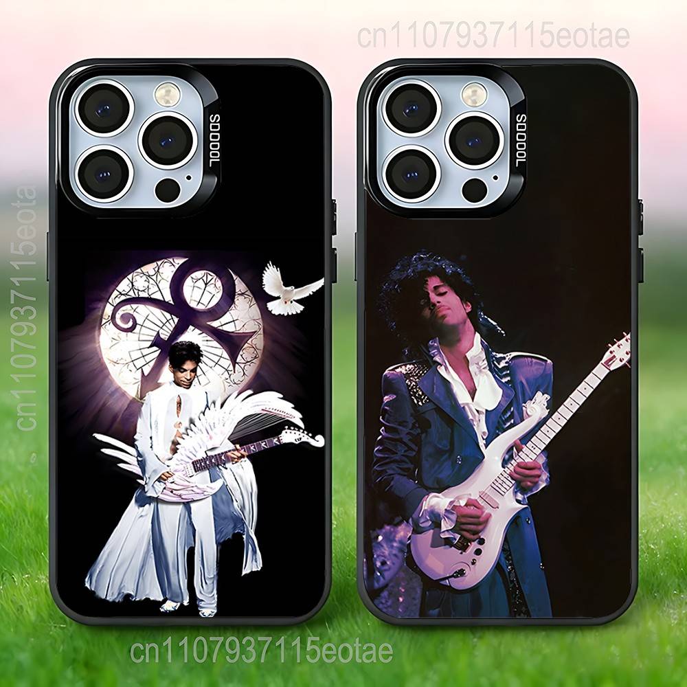 Singer P-Prince Rogers Nelson COOL Black Phone Case Compatible with iPhone 17 16 15 14 13 12 11, Pro, Max, Plus, E, Air, Mini