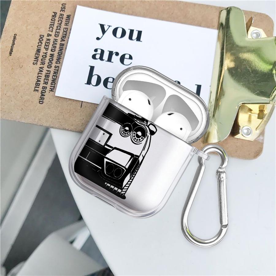 Чехол для Airpods Pro3 Pro 4 3 1 Pro2 2 Прозрачные Чехлы для Наушников Обложка J-D-M Мечта Автомобили