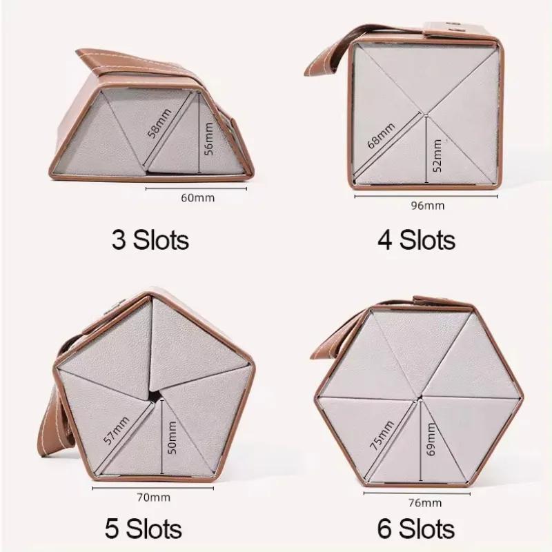 ПУ многослотовый органайзер для солнцезащитных очков складной ящик для хранения очков ювелирных изделий футляр для хранения очков портативный дорожный футляр для очков